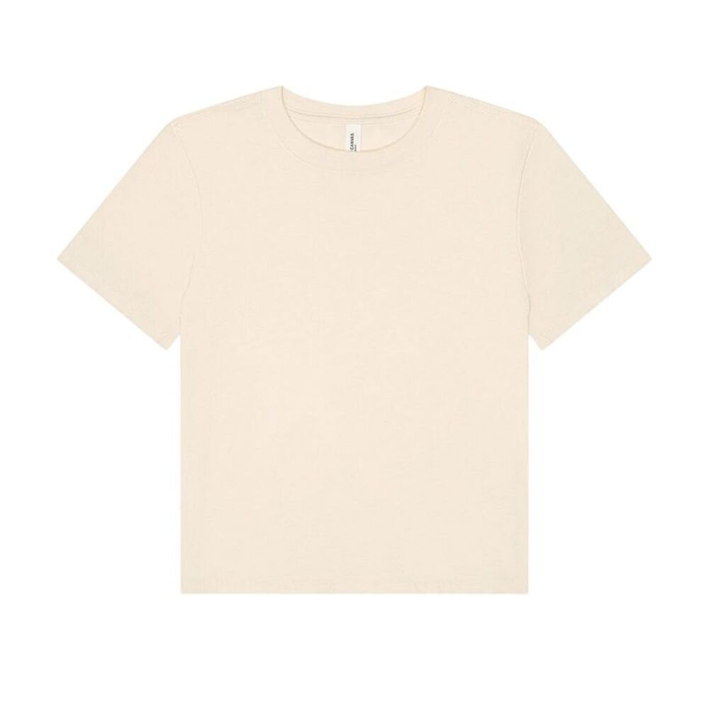 Womens/Ladies Heavyweight Boxy T-Shirt / Natural